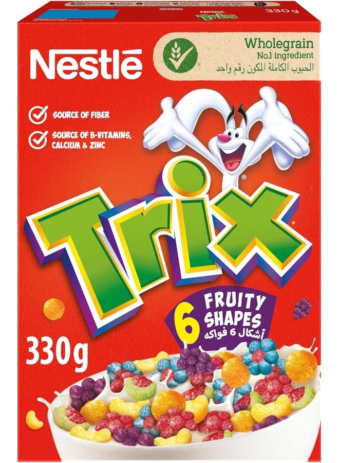 Nestlé Trix Fruity Shaped Breakfast Cereal, 330g - Image 1